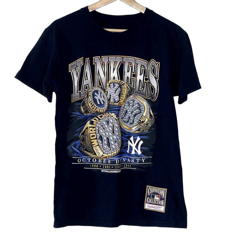 MITCHELL & NESS COOPERSTOWN COLLECTION YANKEES TEE‎ SIZE S